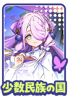 少数民族の国に関する質問